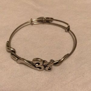 Alex and Ani adjustable om bracelet